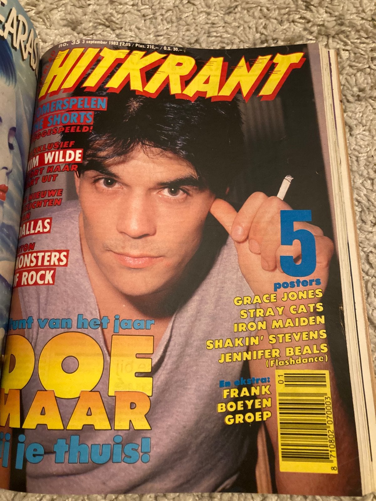 HITKRANT 1983 13x ingebonden, Ophalen of Verzenden, Gelezen, Muziek, Film of Tv