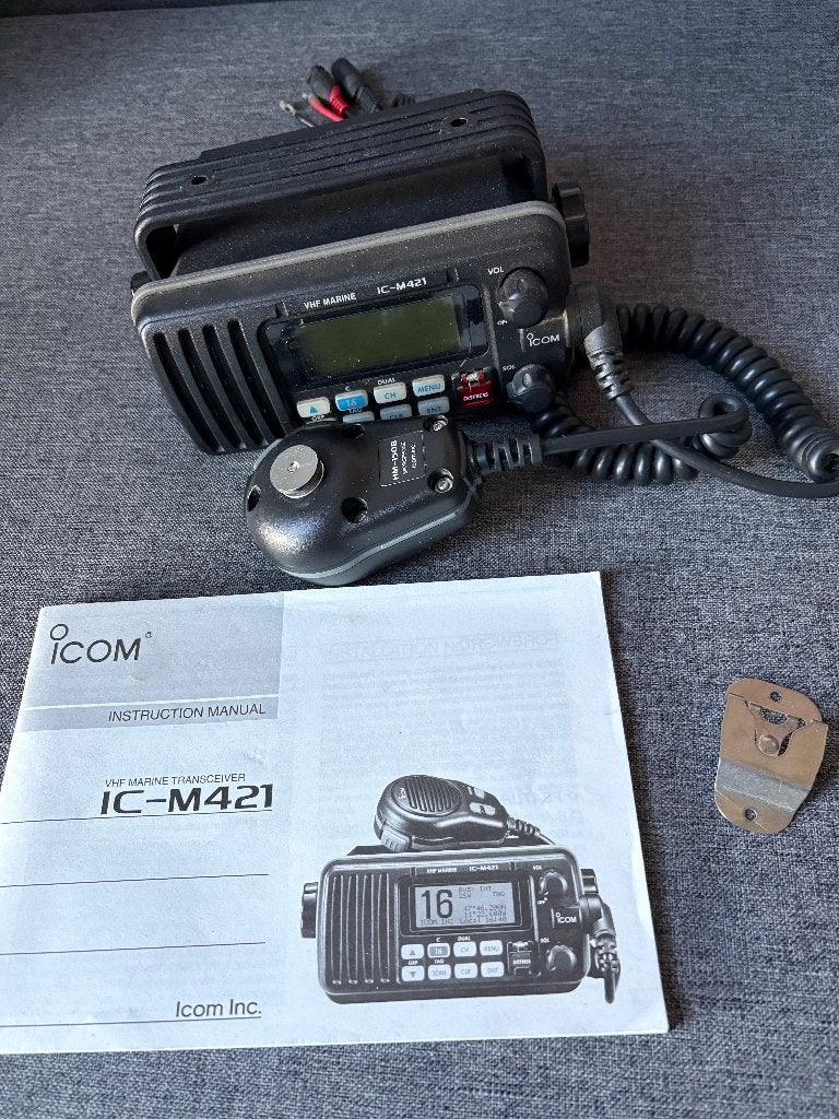 Marifoon Icom IC-M421, Ophalen, Gebruikt, Radio
