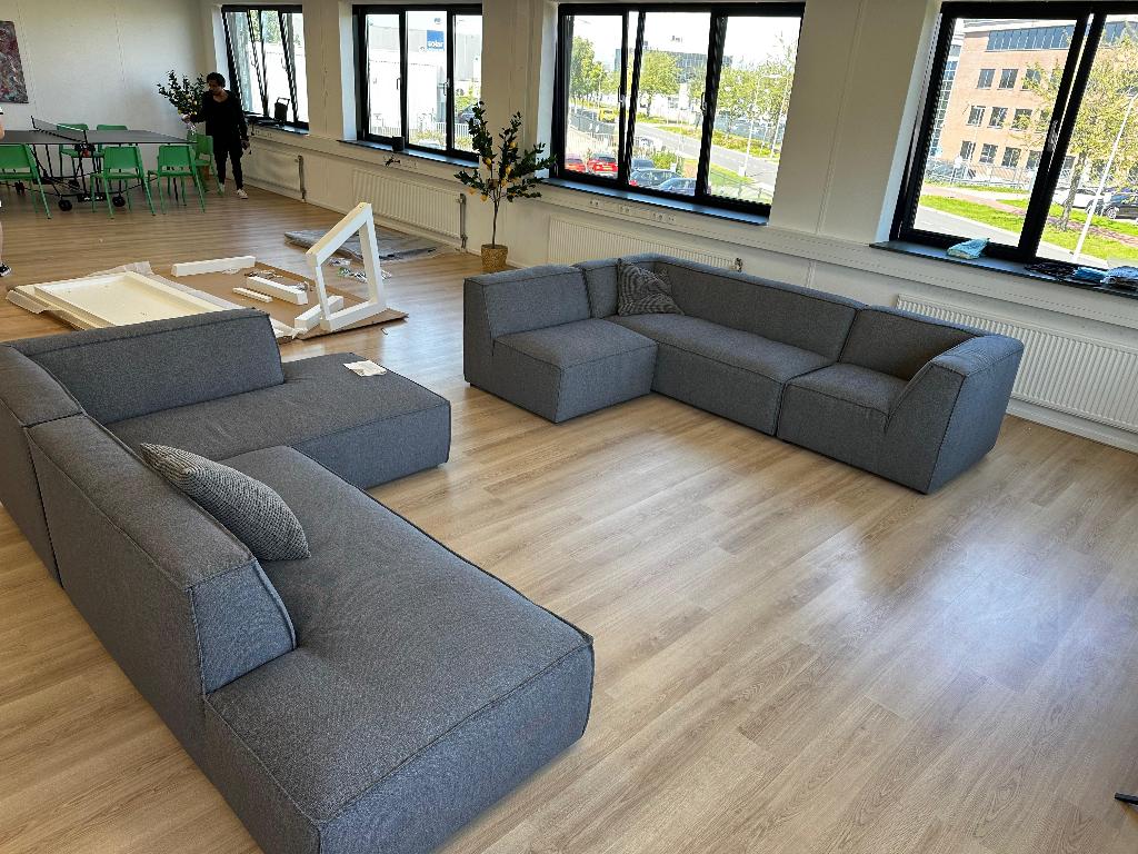 Wehkamp Newton Complete zithoek bank, Ophalen, Zo goed als nieuw
