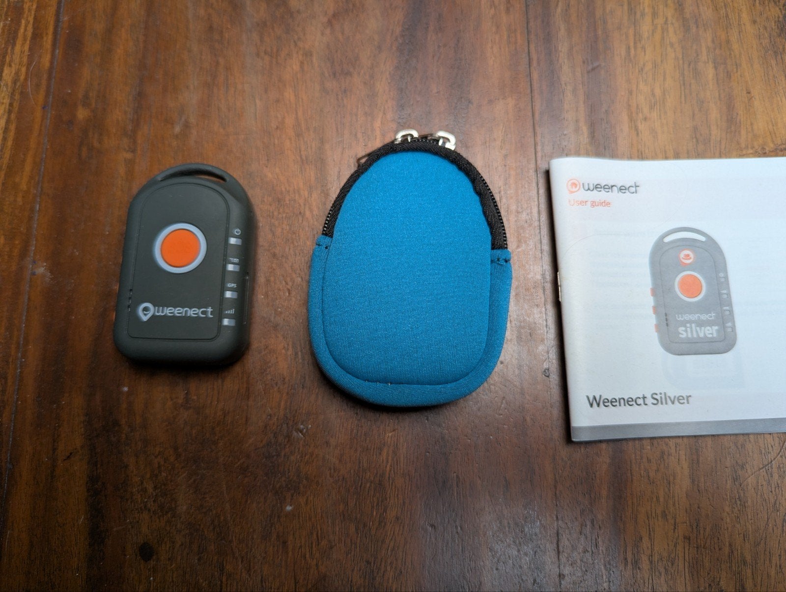Weenect Silver GPS Tracker voor Senioren met SOS-knop, Ophalen of Verzenden, Zo goed als nieuw, Overige typen, Overige merken