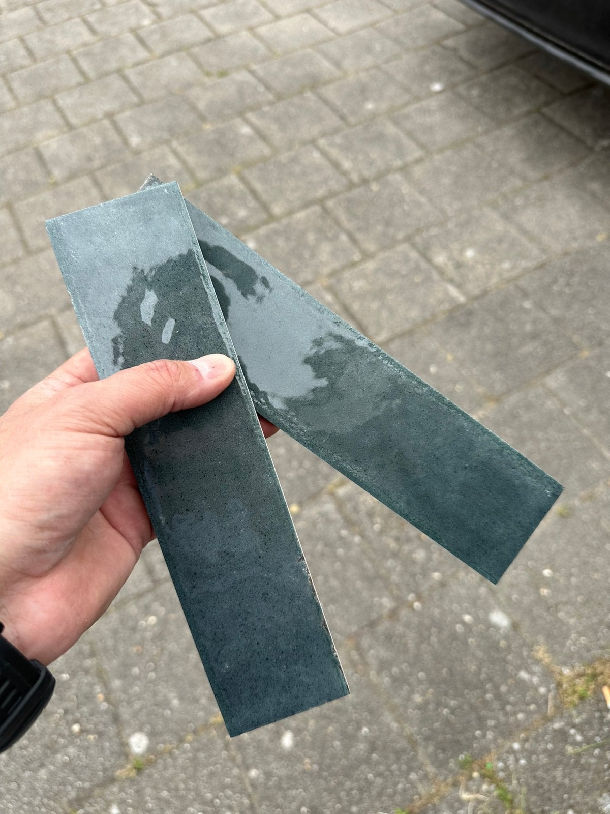 Ragno gres porcellanato look avio groen. 6x24 cm, Doe-het-zelf en Verbouw, Tegels, Ophalen, Nieuw, Minder dan 20 cm, Minder dan 5 m²