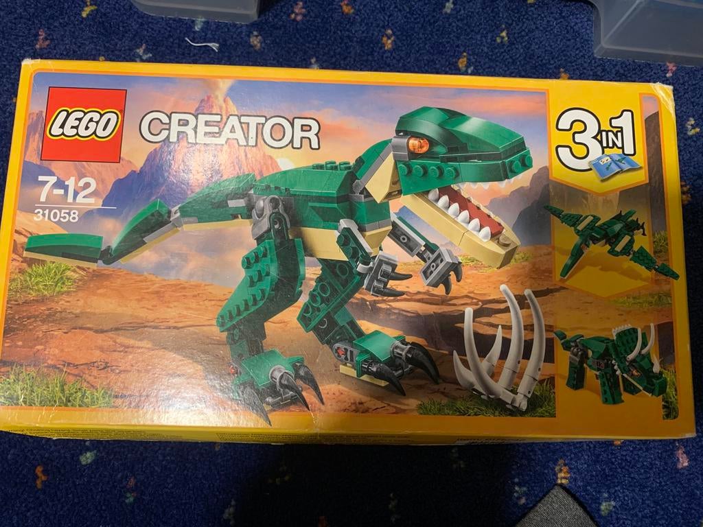 Lego Creator 31058 Machtige Dinosaurussen, Ophalen of Verzenden, Nieuw