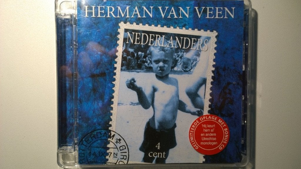 Herman van Veen - Nederlanders, Cd's en Dvd's, Ophalen of Verzenden, Zo goed als nieuw, Pop, Album