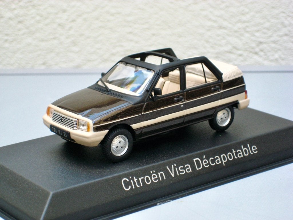Citroen Visa décapotable (cabrio) Norev 1:43, Ophalen of Verzenden, Nieuw, Auto, Norev