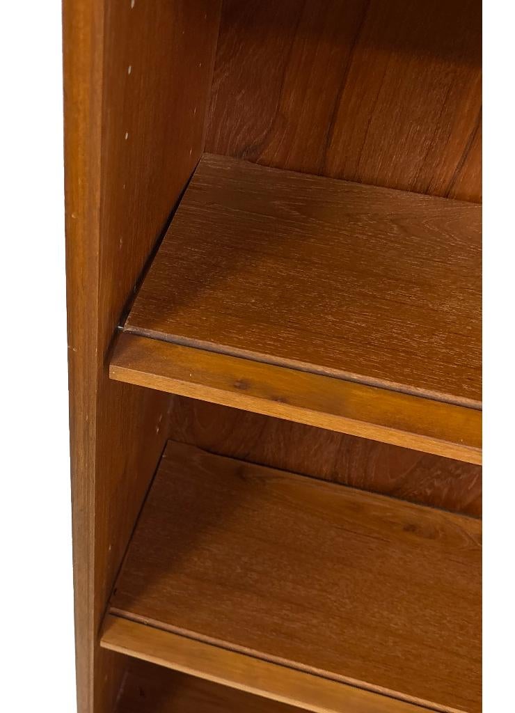 Vintage Teakhouten XL Boekenkast Deens Design Jaren 60, Gebruikt, 200 cm of meer, Teakhout, 50 tot 100 cm