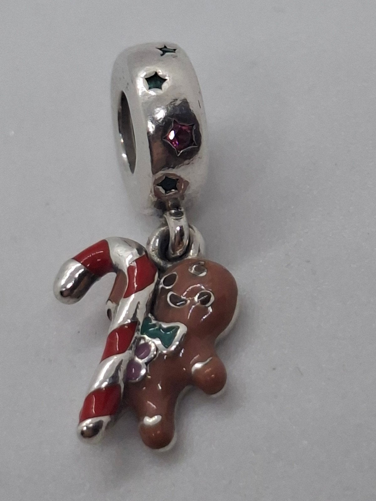 Pandora Zilveren Kers Bedel - ALE 925, 1 bedel, Ophalen of Verzenden, Zilver, Pandora