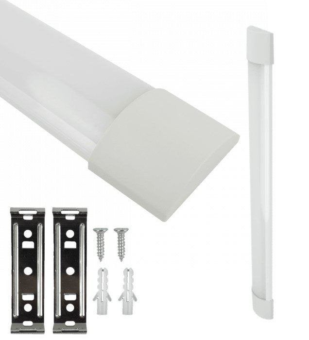 HOFTRONIC LED Batten 30 cm 10W 6400K 1200lm, Overige merken, Kunststof, Nieuw, Overige fittingen