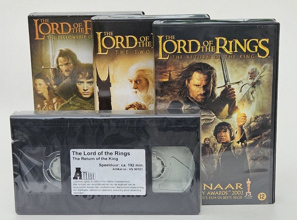 Lord of the Rings VHS Collectie - Trilogie, Ophalen, Engels, Science Fiction en Fantasy, Nederlands ondertiteld