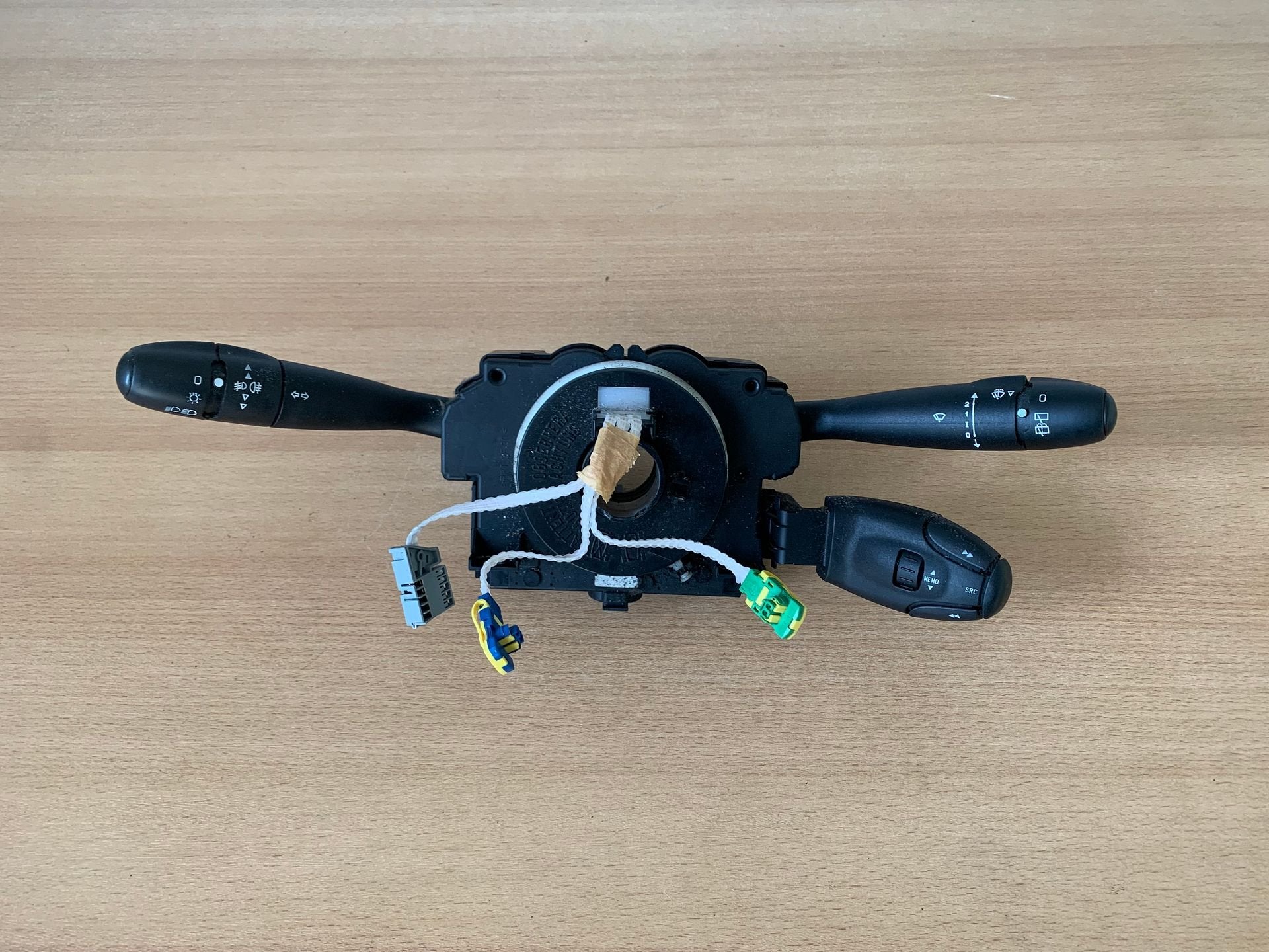 combischakelaar peugeot 206 96595074 2002 tot 2009, Gebruikt, -, -, Ophalen of Verzenden
