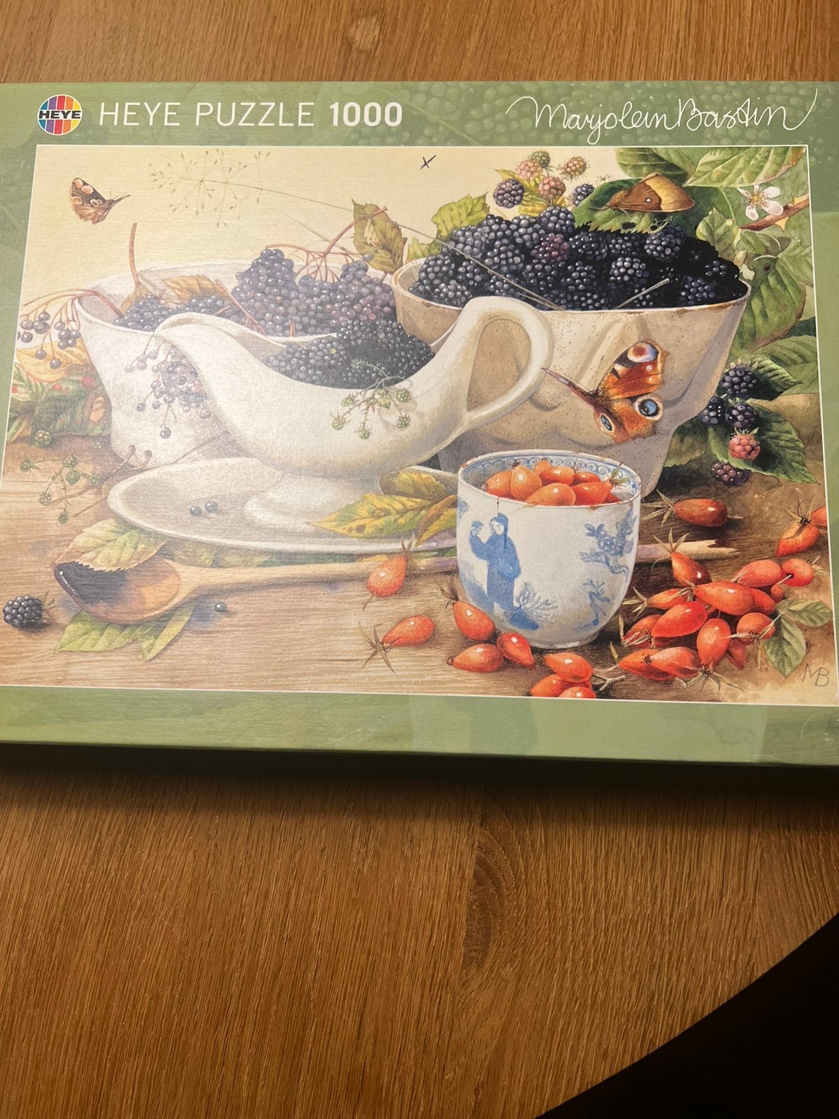 Marjolein Bastin puzzel heye 1000 stukjes, Ophalen, 500 t/m 1500 stukjes, Gebruikt