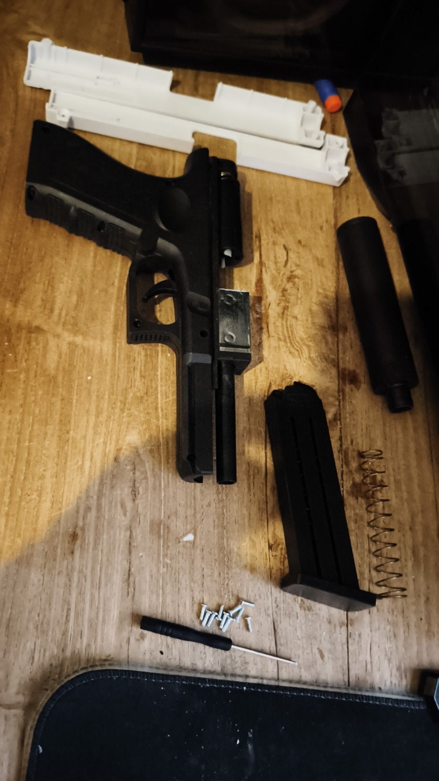custom airsoft / nerf pistool, Verzenden, Nieuw