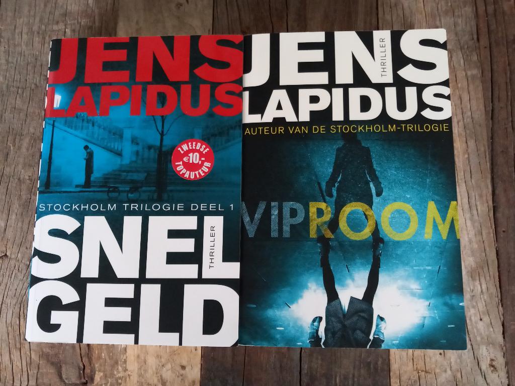 Jens Lapidus - 2 boeken - Snel geld en VIP room, Ophalen of Verzenden, Gelezen