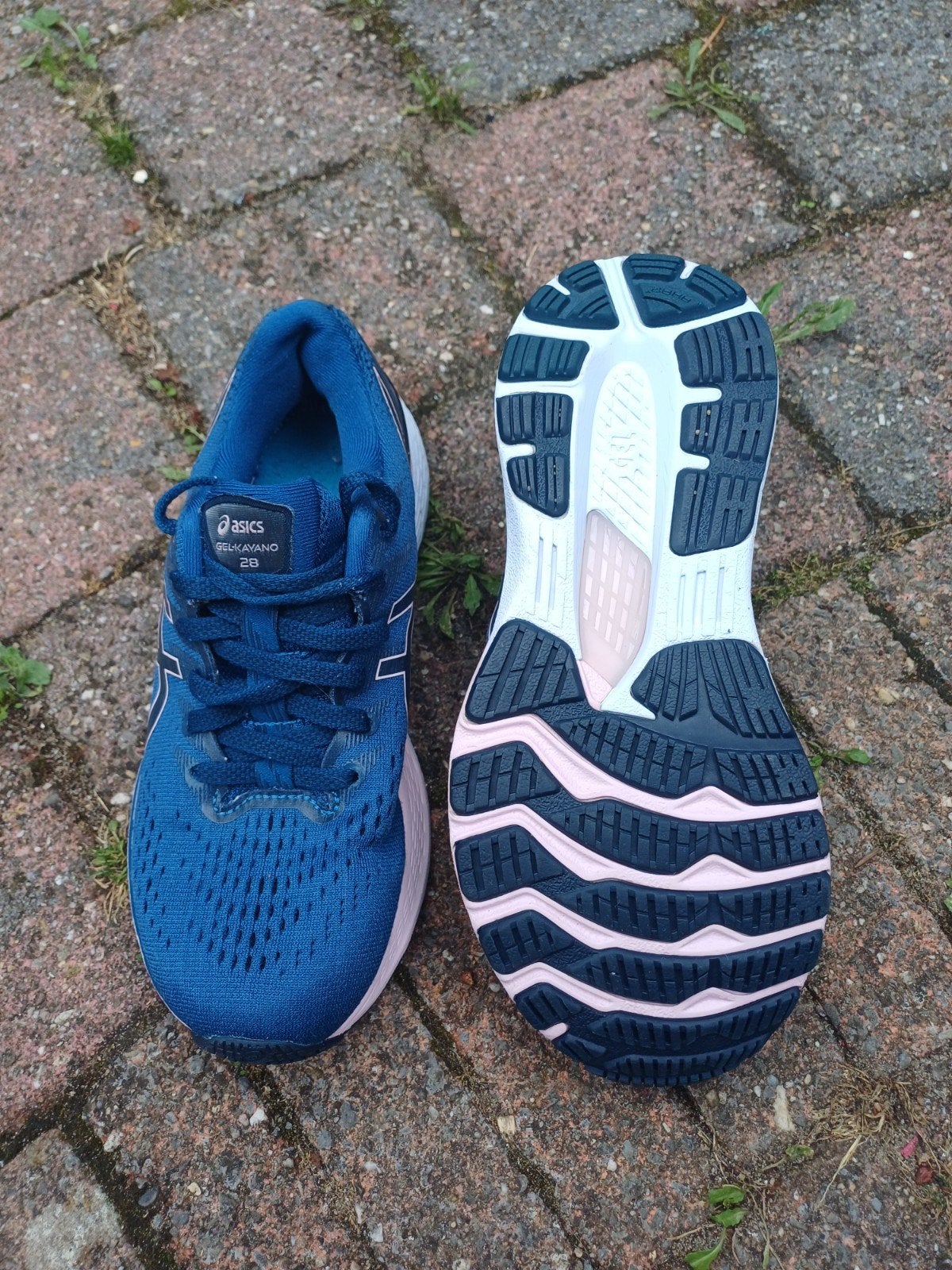 Asics Gel-Kayano 28 hardloopschoenen - maat 36, Ophalen of Verzenden, Zo goed als nieuw, Sneakers of Gympen