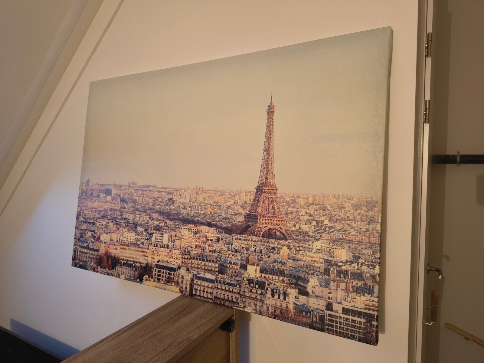 Parijs poster, Huis en Inrichting, Ophalen, Zo goed als nieuw, 100 tot 125 cm, Foto of Poster