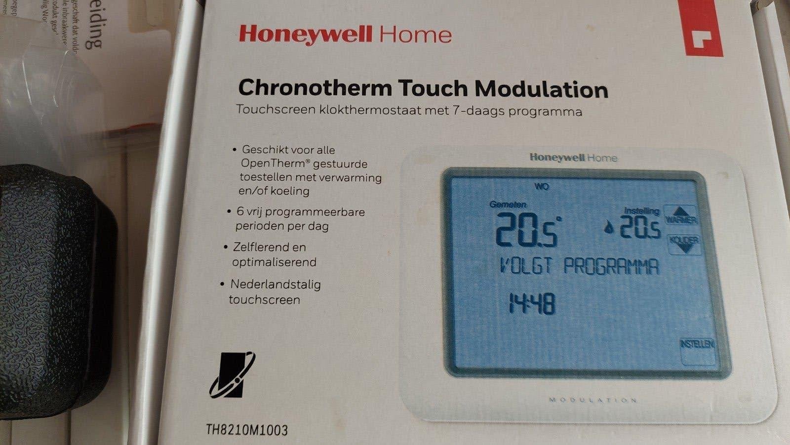 Honeywell Home Chronotherm Touch Modulation Thermostaat, Doe-het-zelf en Verbouw, Thermostaten, Ophalen of Verzenden, Slimme thermostaat
