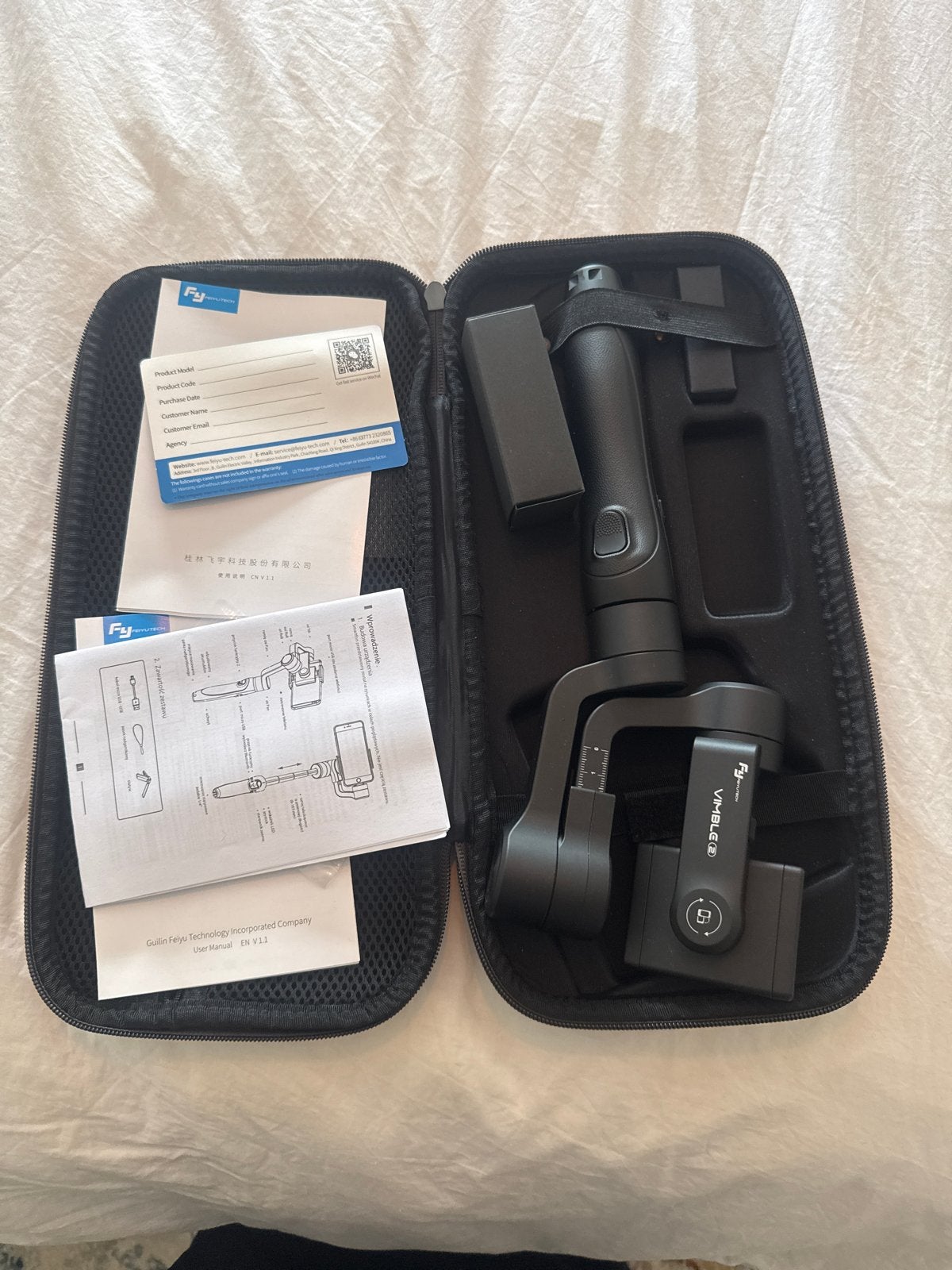 FeiyuTech Vimble 2S Gimbal voor Smartphone, Overige merken, Gimbal, Ophalen of Verzenden, Zo goed als nieuw
