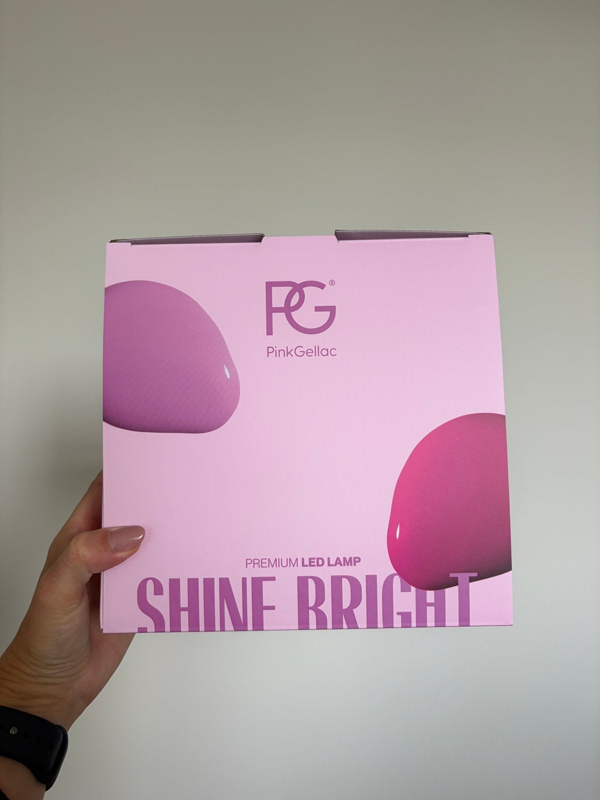 PinkGellac lamp nieuw, Ophalen of Verzenden, Zo goed als nieuw, Wit, Handen en Nagels
