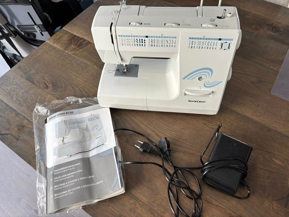 SilverCrest 8750 Naaimachine - Zo goed als nieuw, Hobby en Vrije tijd, Naaimachines en Toebehoren, Ophalen of Verzenden, Zo goed als nieuw