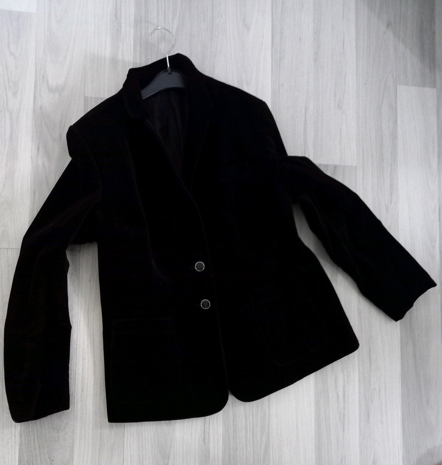 ZWART FLUWEEL DAMES COLBERT, Maat 38/40 (M), Zwart, Ophalen of Verzenden, Zo goed als nieuw