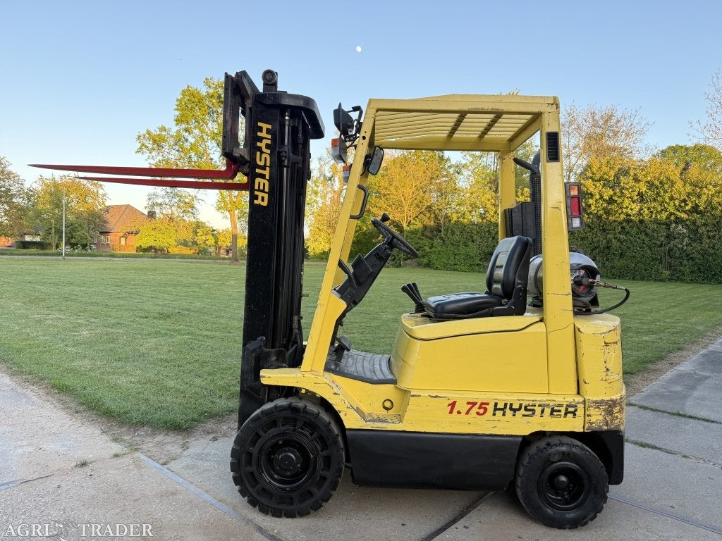 Hyster 1750KG lpg heftruck triplex 4.9M freelift Sideshift