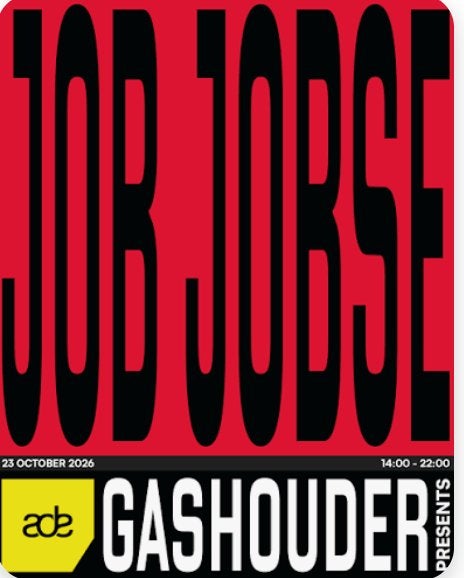 Tickets Job Jobse Gashouder ADE, Twee personen