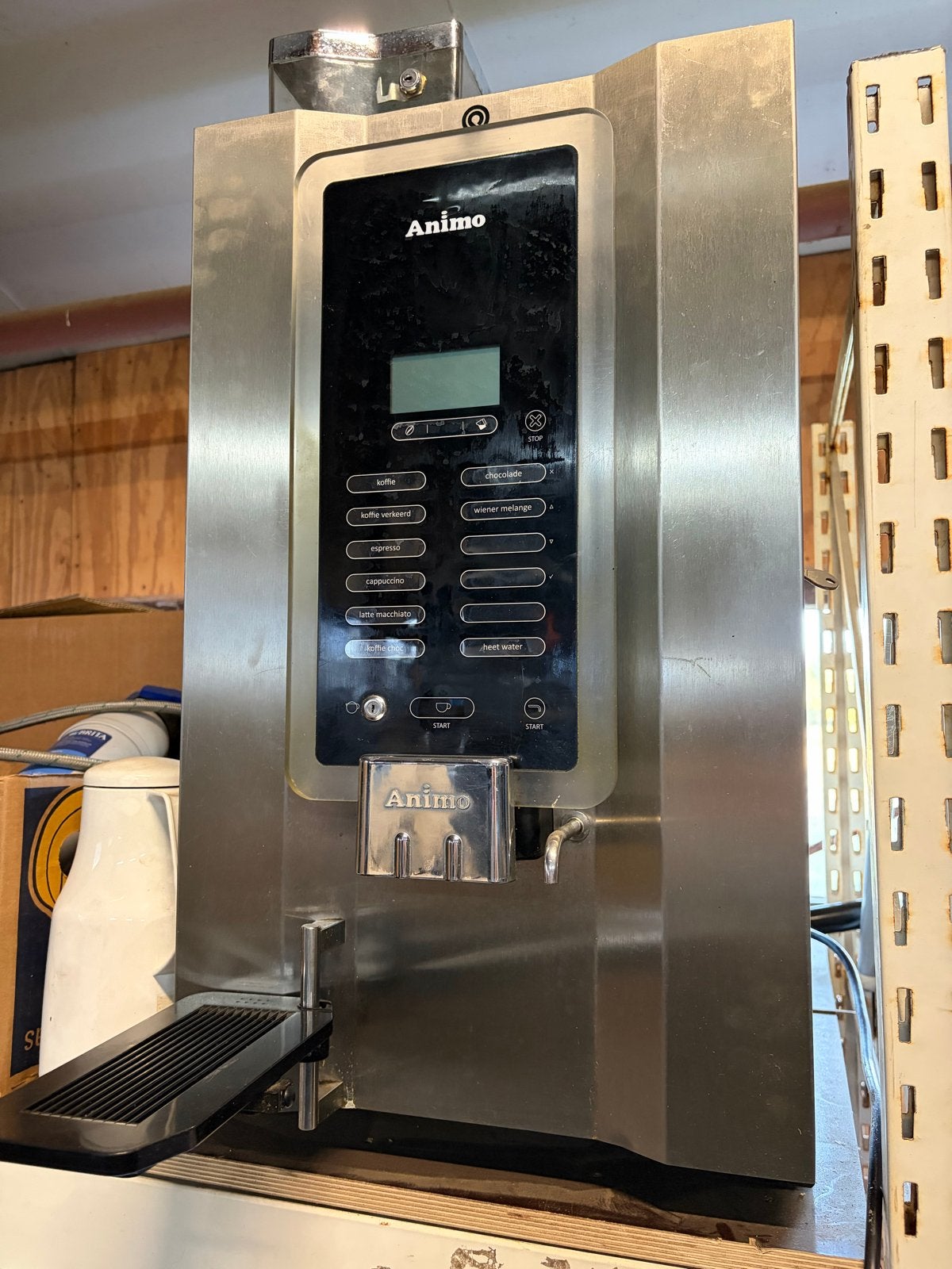 Animo koffiemachine - Professionele koffiezetter, Ophalen, Gebruikt, 10 kopjes of meer, Koffiemachine