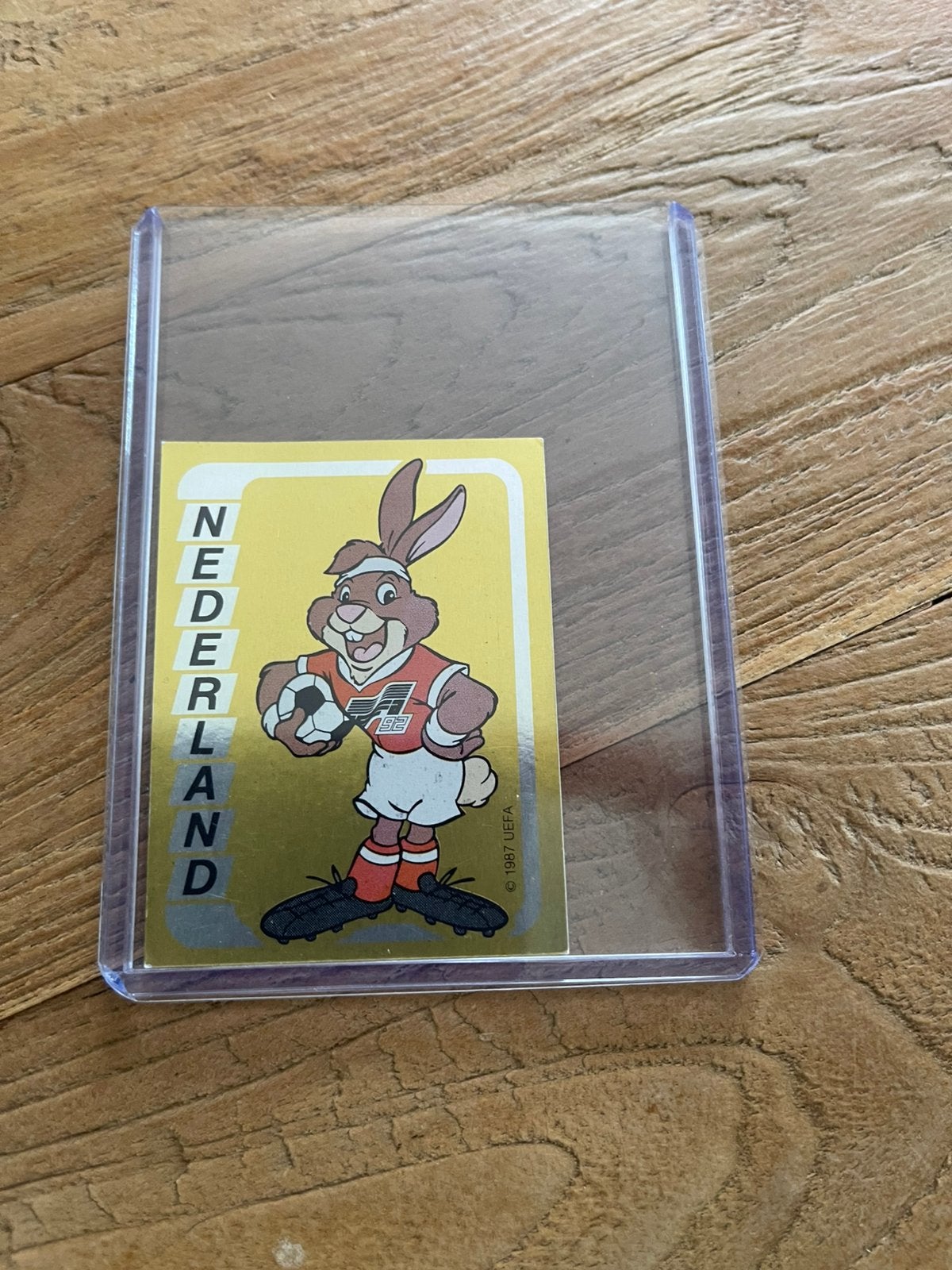 Nederland Berni Panini EK 1992 glimmend, Ophalen of Verzenden, Zo goed als nieuw, Sport