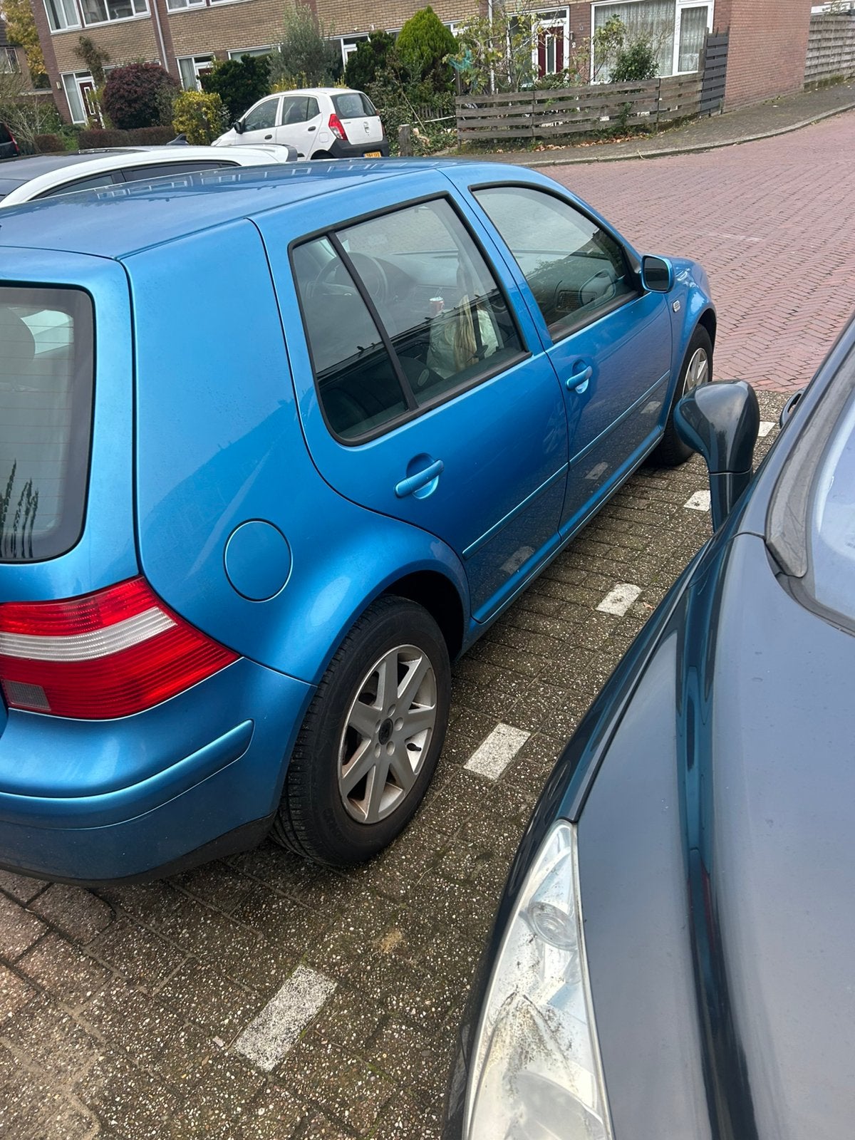 Volkswagen Golf 1.6 77KW 2004 Blauw, Auto's, Voorwielaandrijving, Stof, 1145 kg, Zwart
