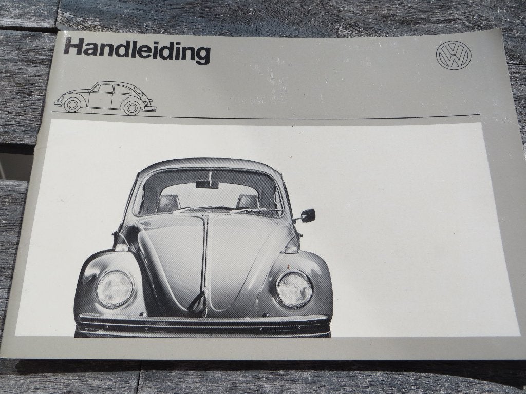 Instructieboek Volkswagen Kever 1200, Kever 1300 1971-1972, Auto diversen, Handleidingen en Instructieboekjes, Ophalen of Verzenden