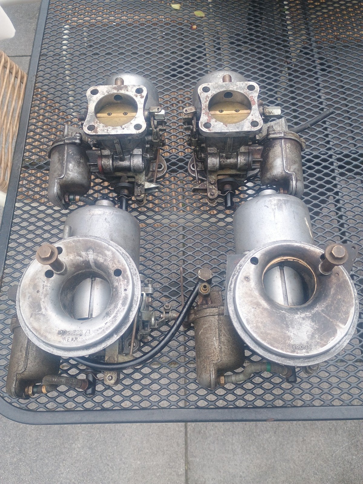 SU hs8 carburateurs, Ophalen, Rover