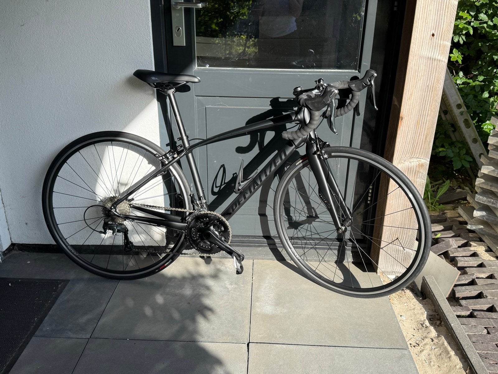 Specialized racefiets, maat 48, zo goed als nieuw, Fietsen en Brommers, Fietsen | Racefietsen, 28 inch, Velgrem, Aluminium, Minder dan 49 cm