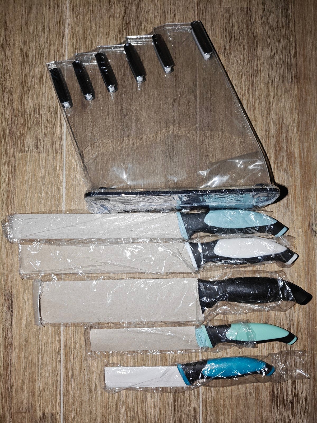 Excellent Houseware Messenset met Blok - Nieuw in verpakking, Huis en Inrichting, Keuken | Bestek, Ophalen, Nieuw, Overige materialen