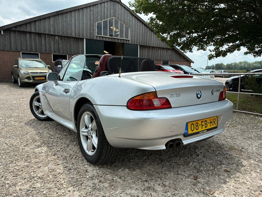 BMW Z3 Roadster 2.0 S | 6-cilinder | Hard top + Soft top nu, Auto's, BMW, Achterwielaandrijving, Gebruikt, Handgeschakeld, Zilver of Grijs