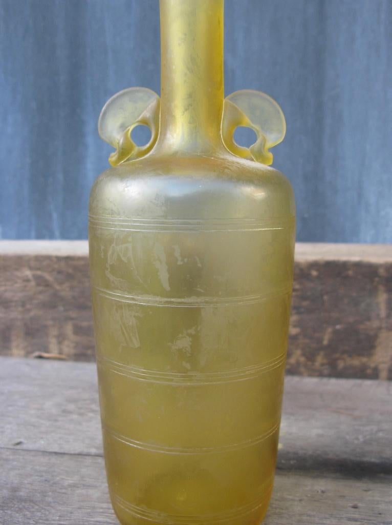 ROMEINSE FLES MUSEUMREPLICA " GLASGALERIE KOELN" KEULEN, Antiek en Kunst, Ophalen of Verzenden