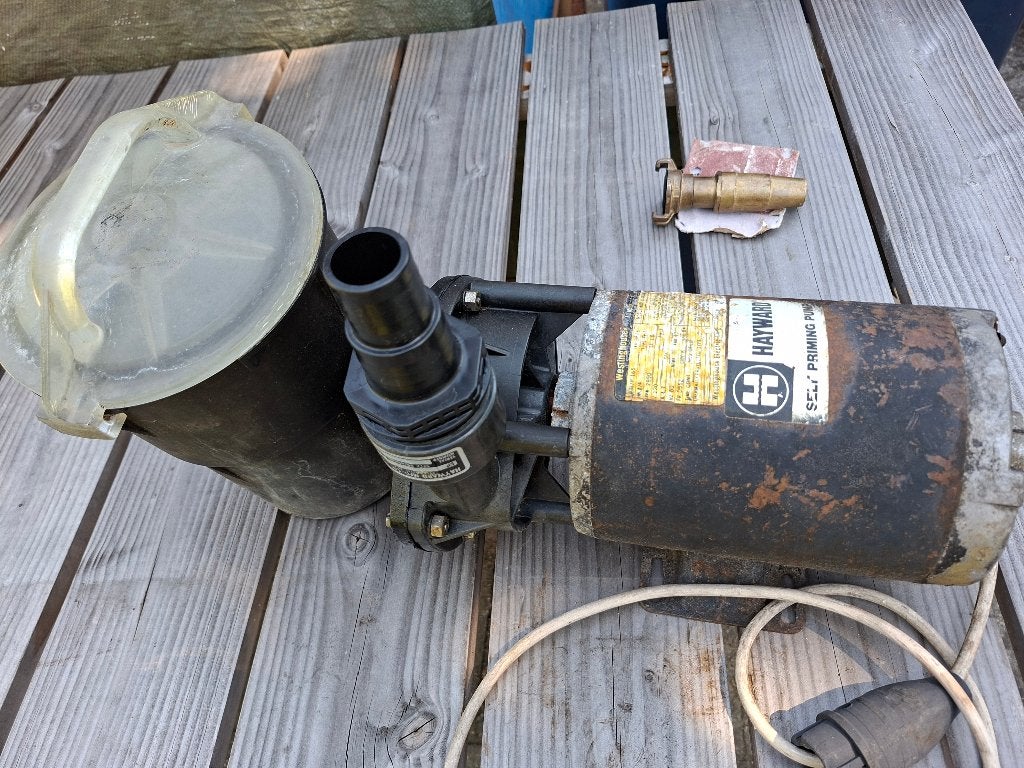 zwembadpomp te koop, Ophalen, Gebruikt, Zwembadpomp