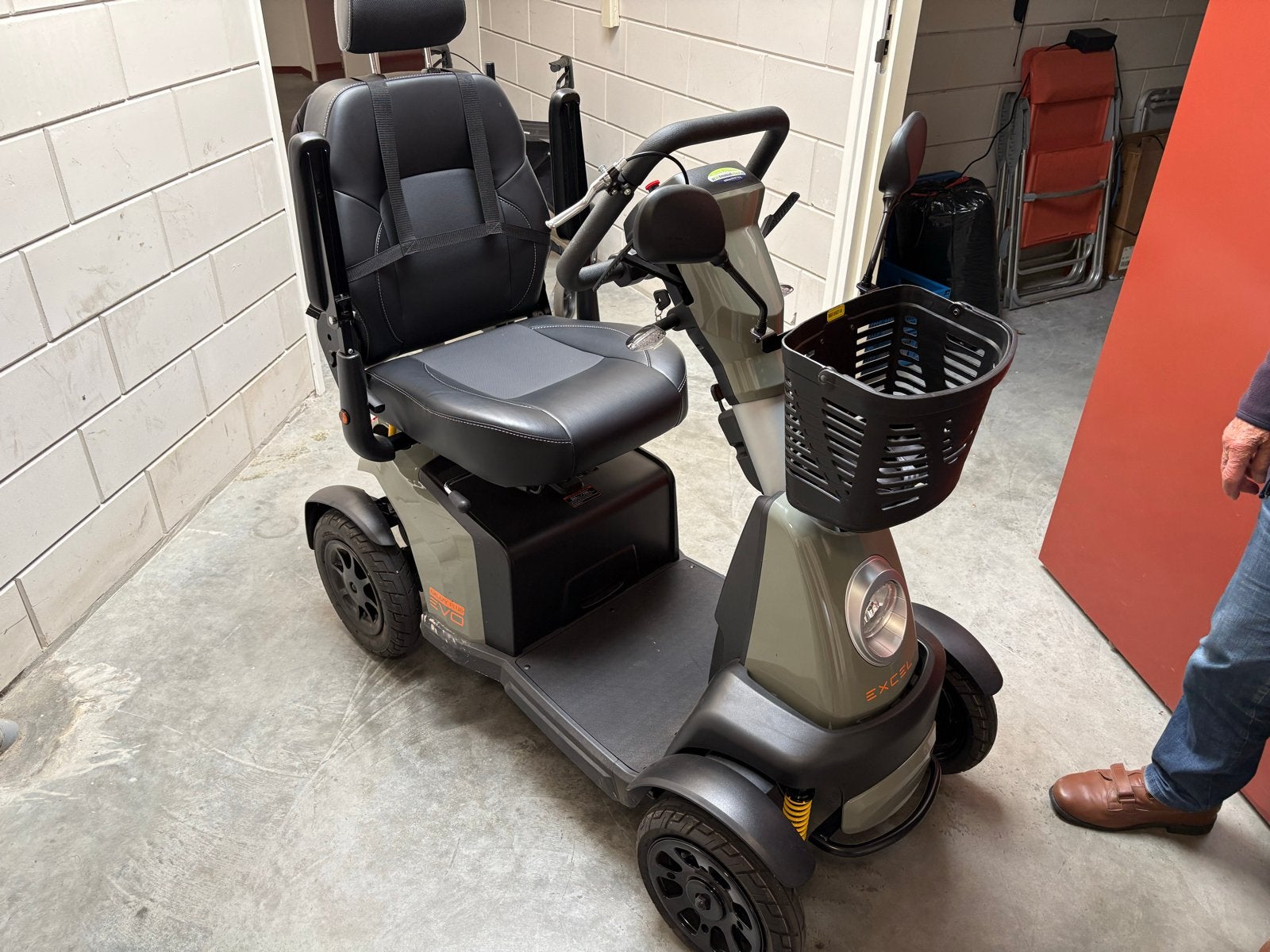 Scootmobiel Excel Galaxy EVO 4., Ophalen, Zo goed als nieuw