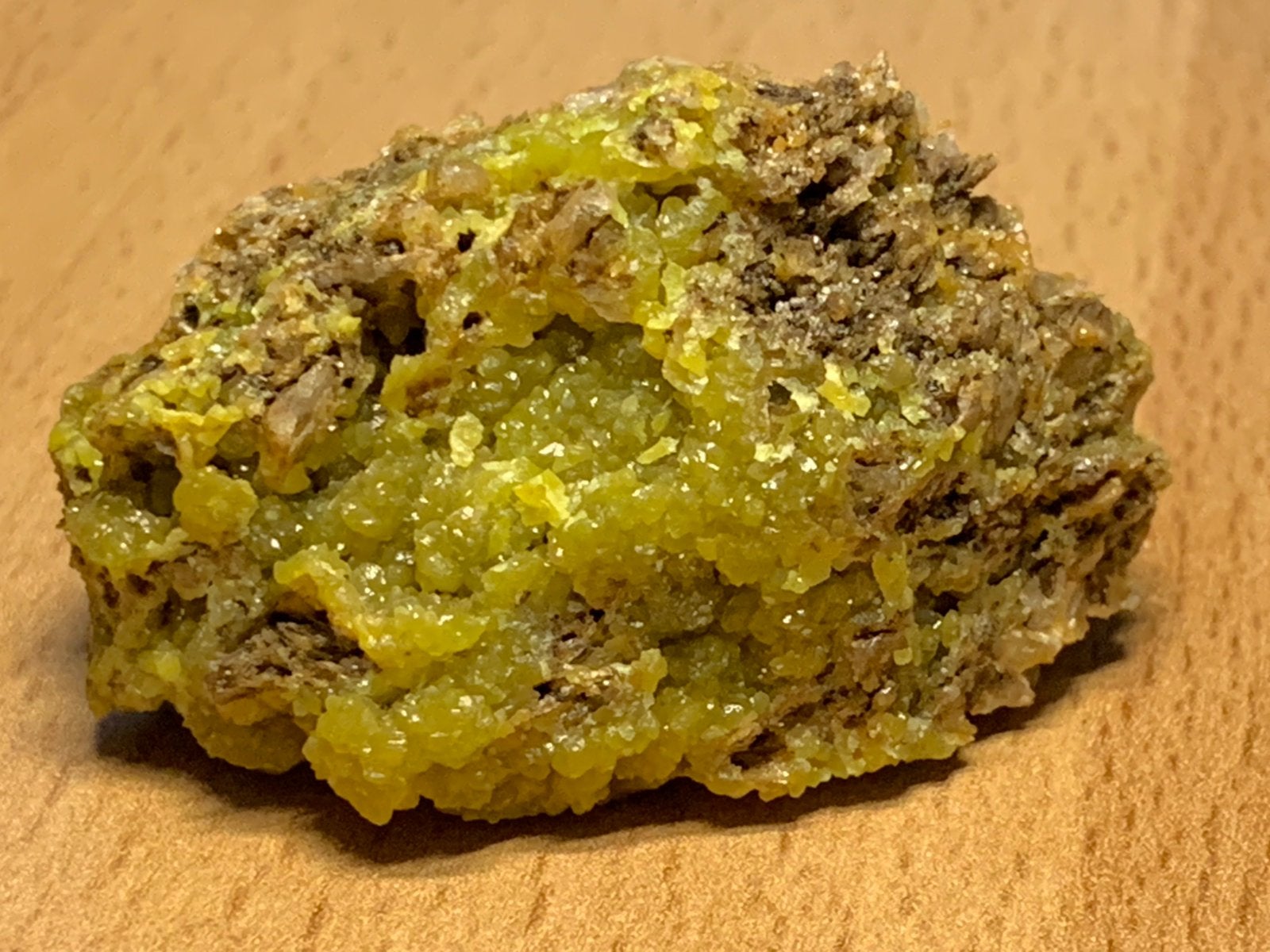 Pyromorfiet Asprieres, Verzamelen, Mineralen en Fossielen, Ophalen of Verzenden