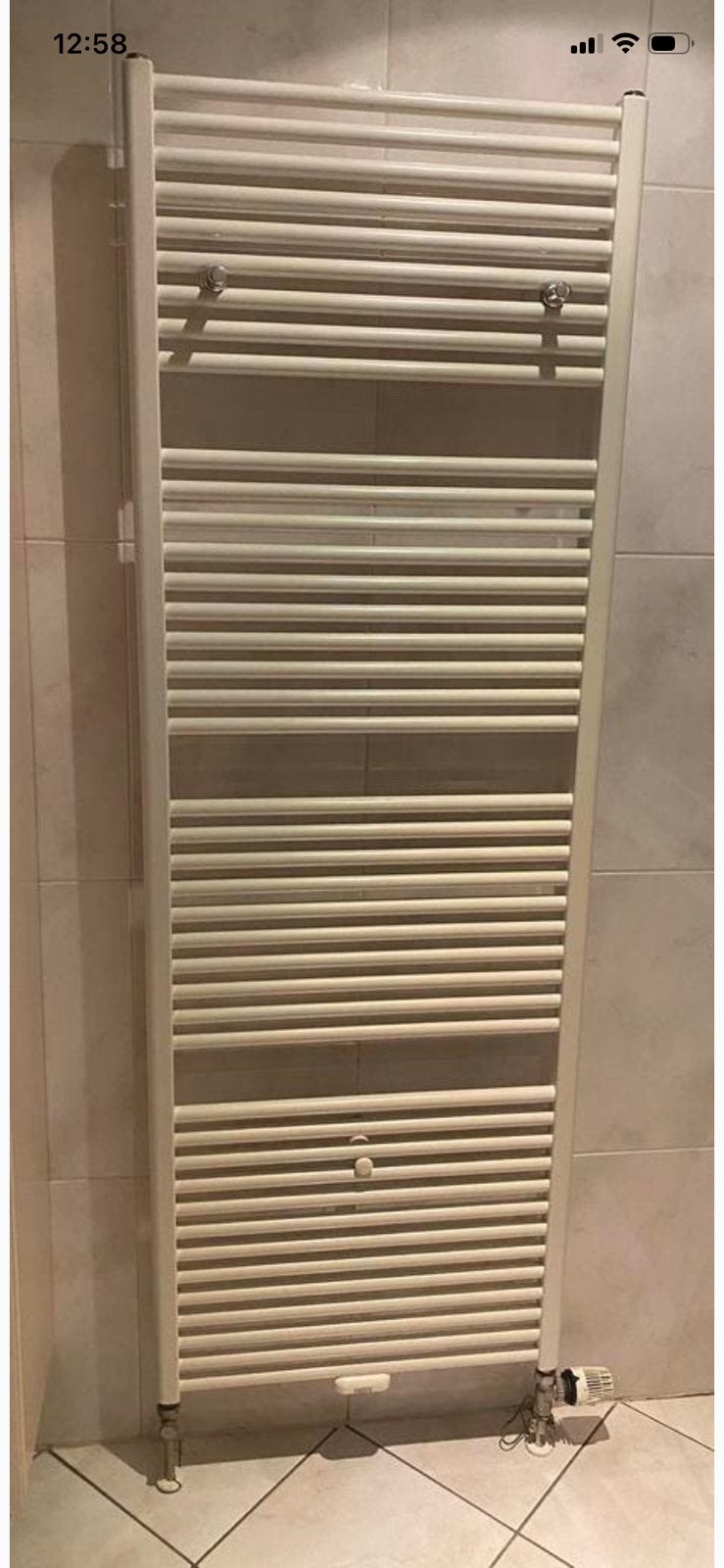 Radiator, Doe-het-zelf en Verbouw, Verwarming en Radiatoren, Ophalen, Zo goed als nieuw, Radiator, 80 cm of meer