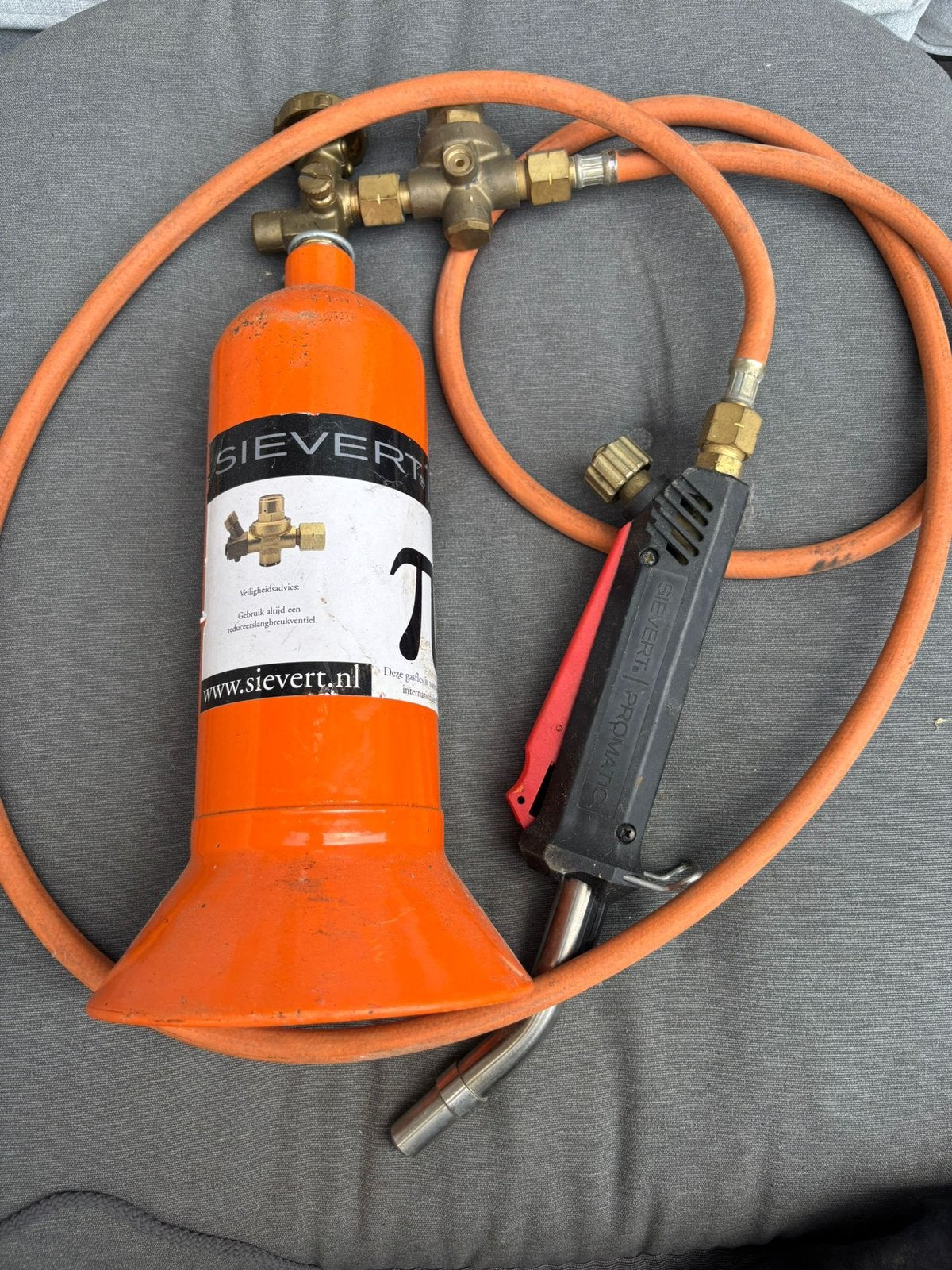 professionele Sievert Pro 86 soldeerset, Ophalen of Verzenden, Zo goed als nieuw, 150 tot 250 ampère, Tig