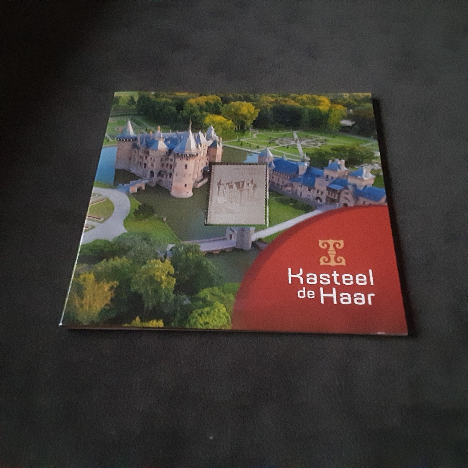 Zilvere zegel Nederland  KASTEEL DE HAAR, Postzegels en Munten, Postzegels | Nederland, Ophalen of Verzenden