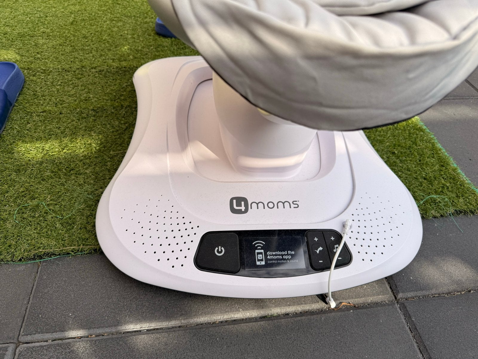 4moms mamaRoo 4.0 Wipstoel - Zo goed als nieuw, Wipstoel, Ophalen, Overige merken, Met gordel(s) of riempje(s)