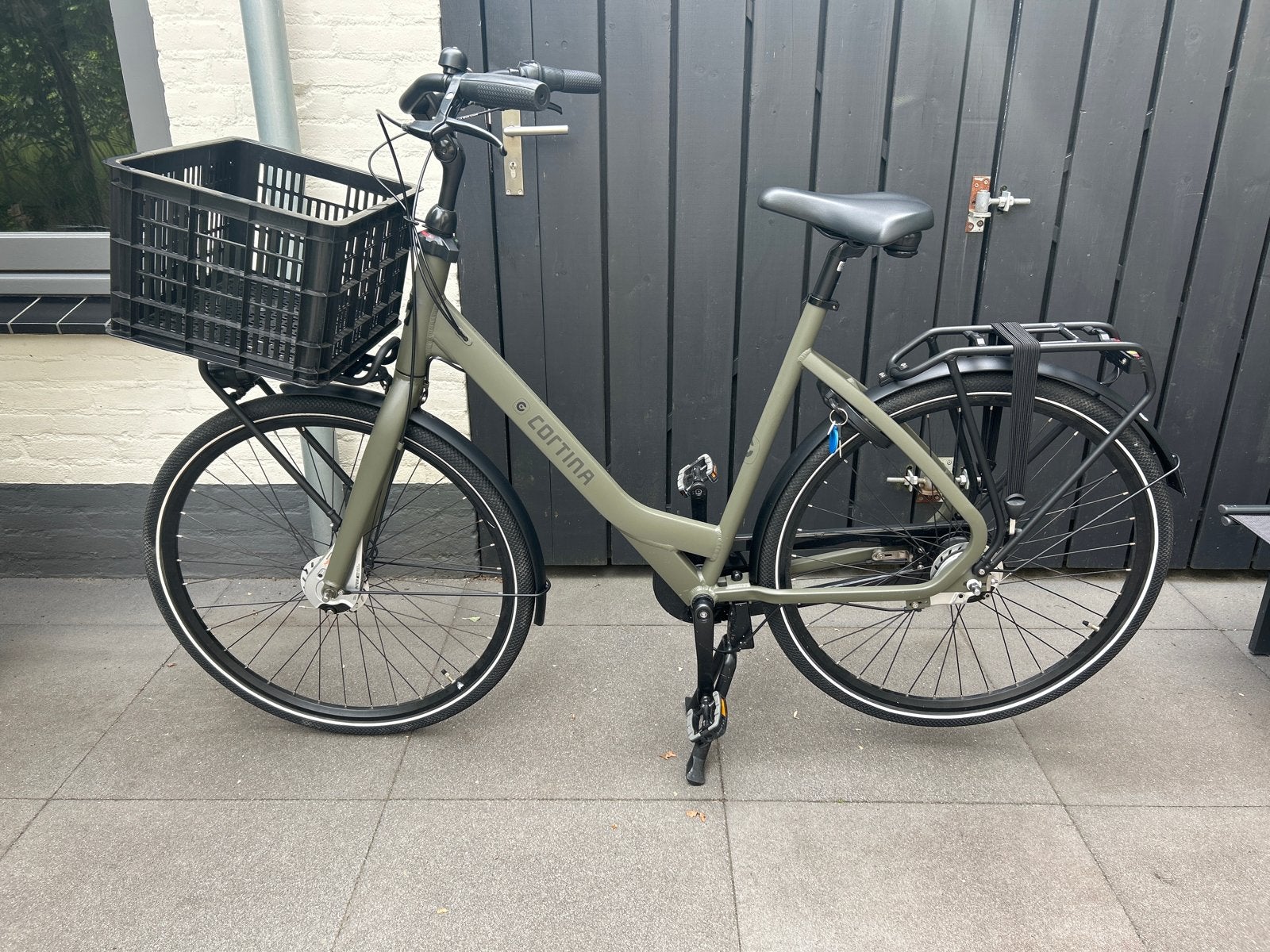 Cortina U4 Transportfiets Dames - Zo goed als nieuw, Fietsen en Brommers, Fietsen | Dames | Damesfietsen, 53 tot 56 cm, Versnellingen