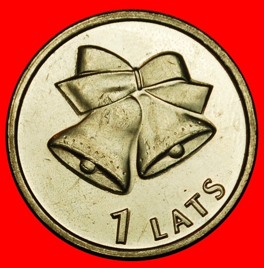 Ⰺ GERMANY: latvia (ex. USSR, russia) 1 LAT 2012 UNC LUSTRE!, Ophalen of Verzenden, Centraal-Azië, Losse munt