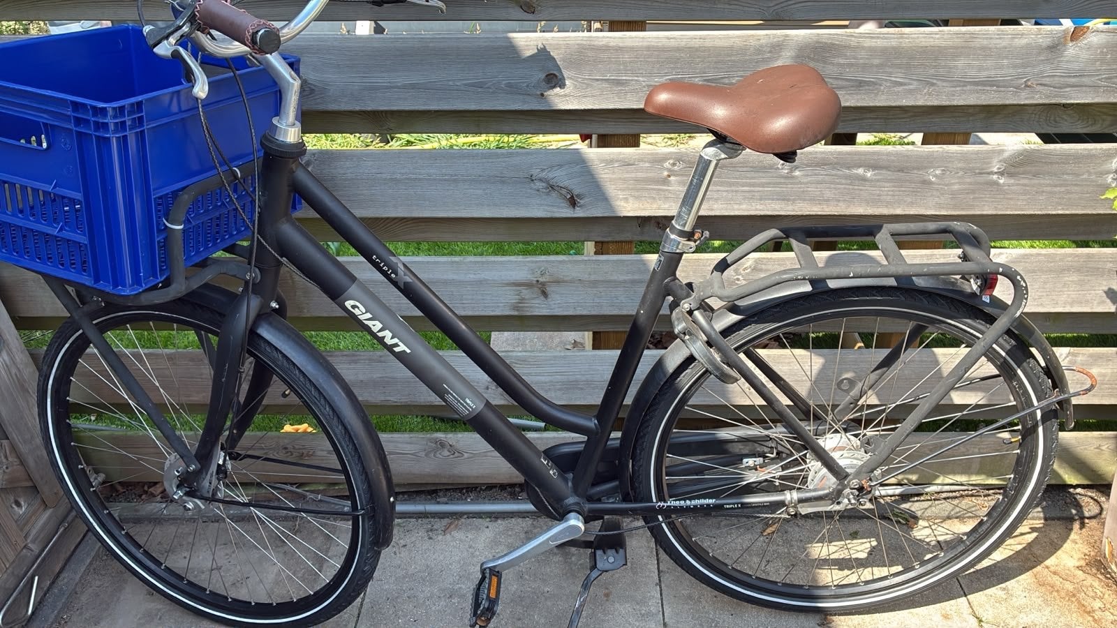 Giant fiets met 7 versnellingen - recent onderhoud, Fietsen en Brommers, Fietsen | Dames | Damesfietsen, Velgrem, Versnellingen