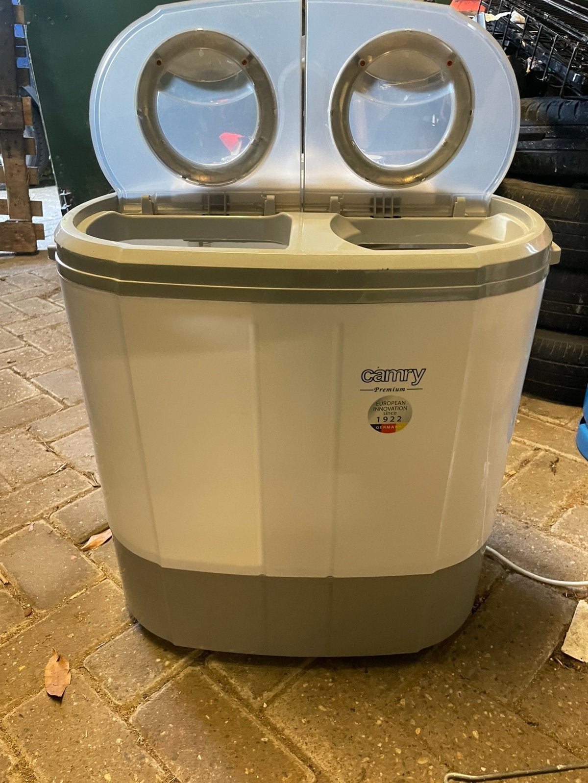 Camping  wasmachine camry, Ophalen, Zo goed als nieuw