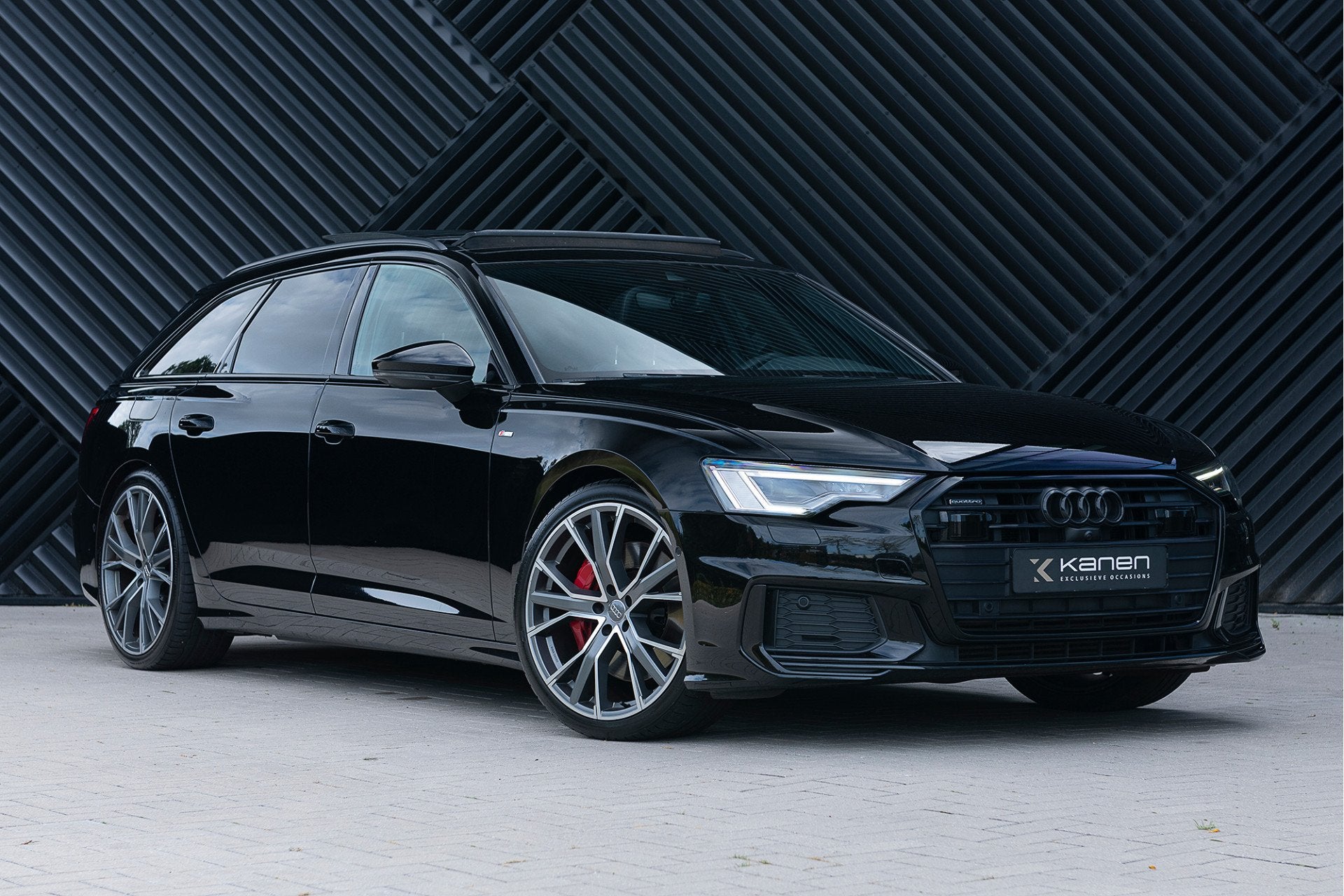 Audi A6 Avant 55 TFSI e quattro S-Line ACC Pano Matrix 360 L, Auto's, Automaat, 12 maanden, Automatische klimaatregeling, Gebruikt