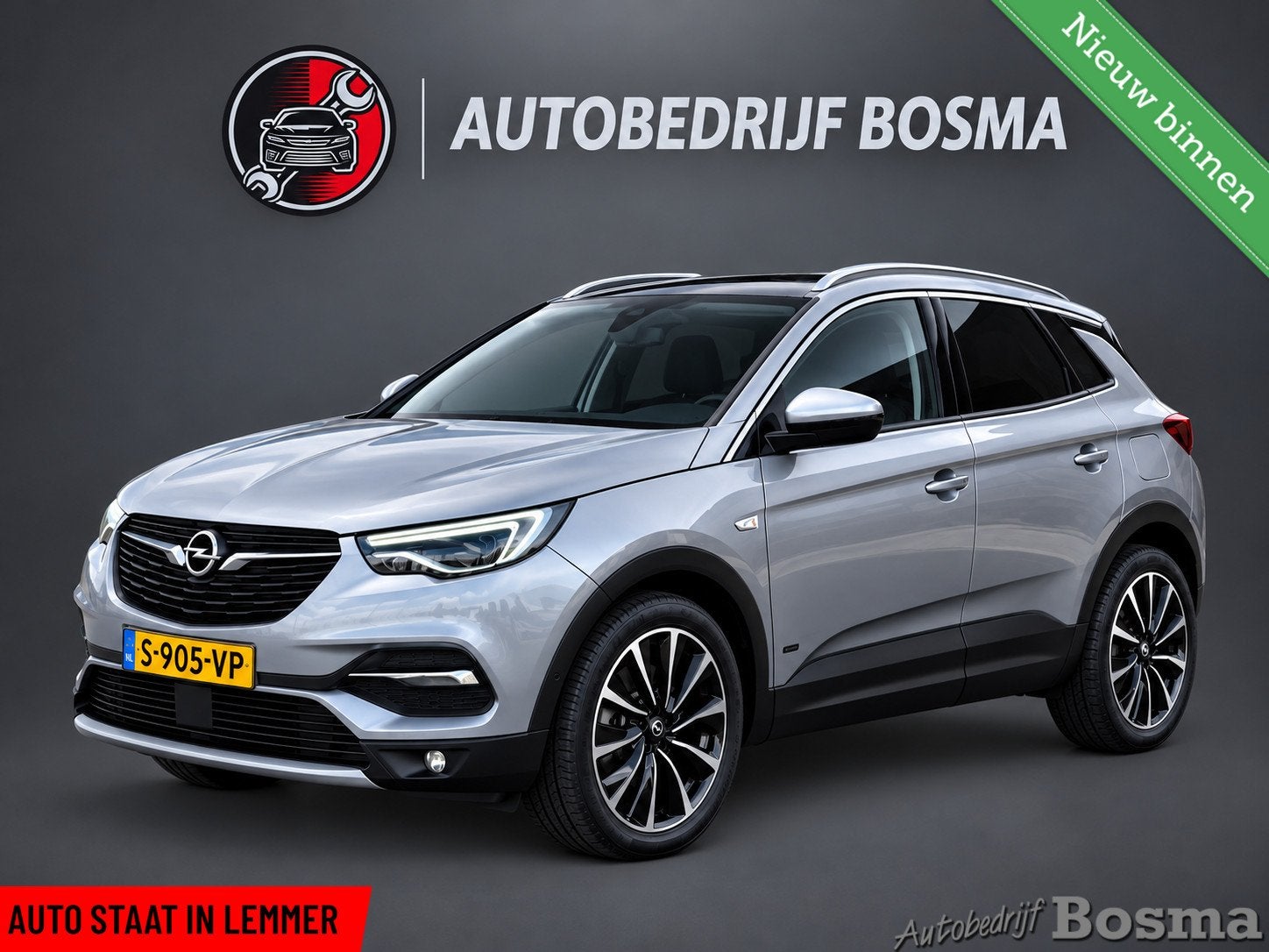 Opel Grandland X 1.6 Turbo Hybrid Innovation, Auto's, 228 pk, Euro 6, 4 cilinders, Bedrijf