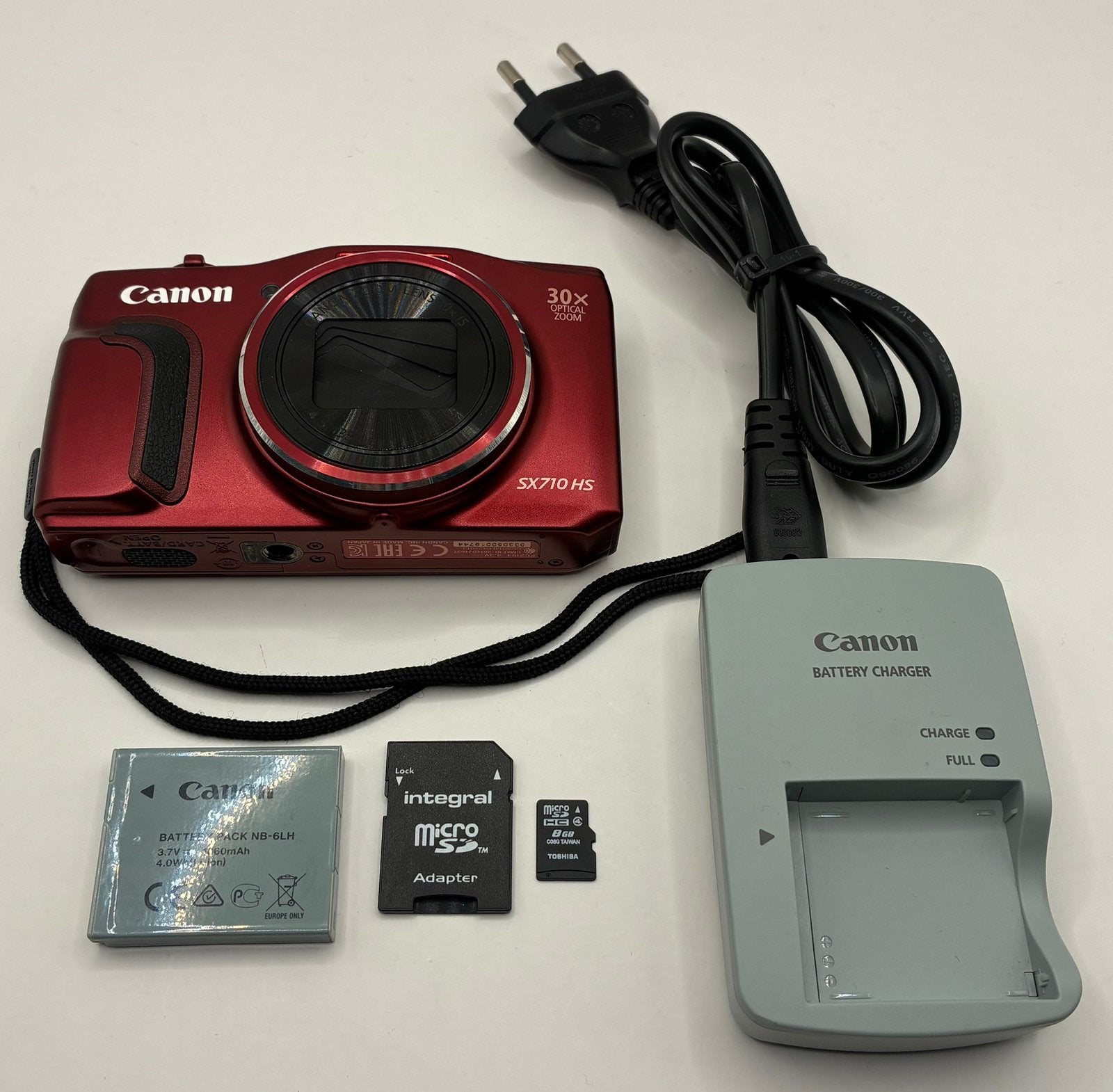 Canon PowerShot SX710 HS - compact camera, Audio, Tv en Foto, Ophalen of Verzenden, Zo goed als nieuw, Canon, 8 keer of meer