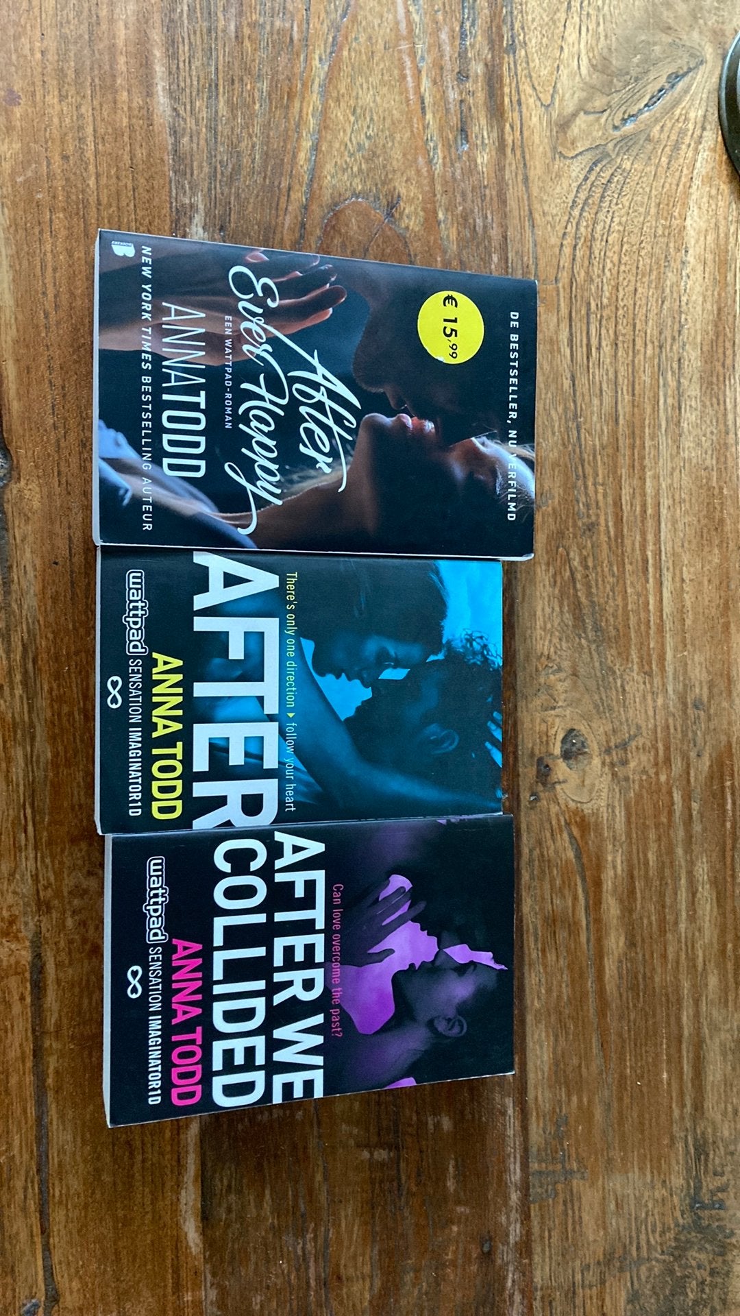 boeken Anna Todd, 2 Engelstalig, een Nederlandstalige, Boeken, Ophalen of Verzenden, Zo goed als nieuw