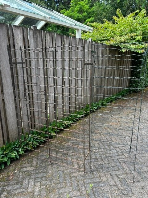Metalen wijnrekken RIGIDEX, Huis en Inrichting, Woonaccessoires | Wijnrekken, Ophalen, Gebruikt, 25 flessen of meer, Metaal
